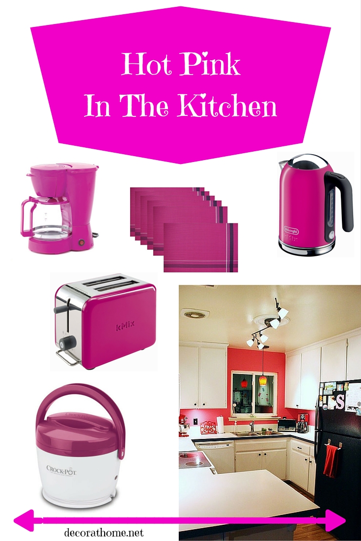 Hot Pink In The Kitchen