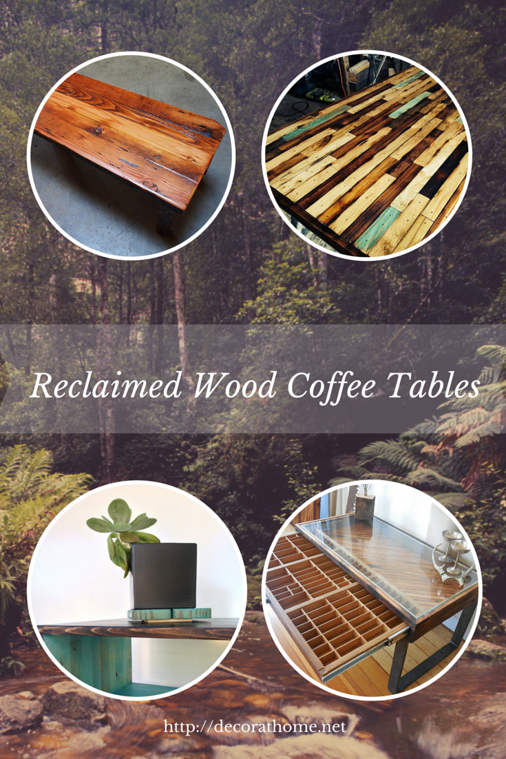 Reclaimed Wood Coffee Tables