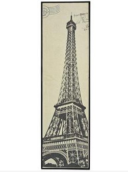 Eiffel Tower Framed Textile Print